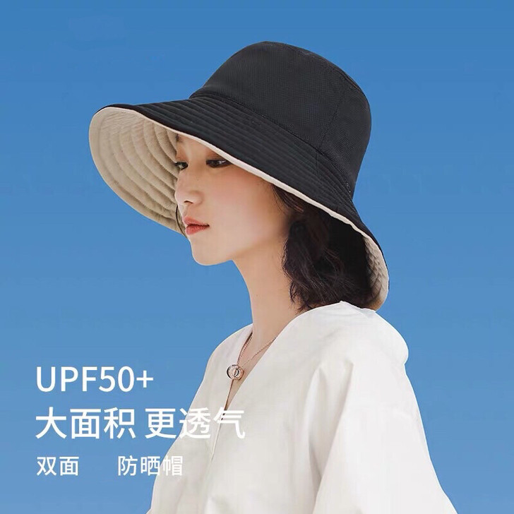 【日本uvcut太阳帽】大s同款防晒帽女防...