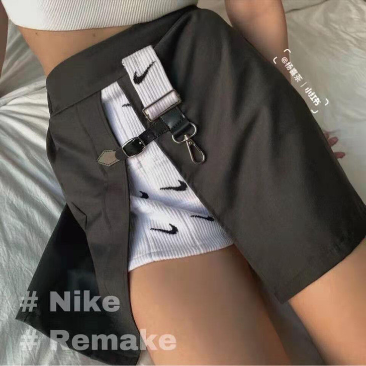 NIKE夏季新款2021韩版ins街头嘻哈...