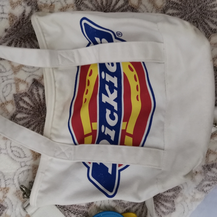 dickies斜挎包，挺能装的，校园风满满...