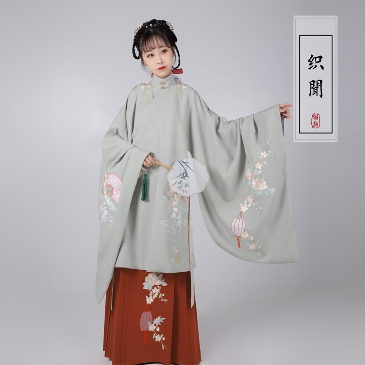 织闻原创正品阑珊汉服女明制