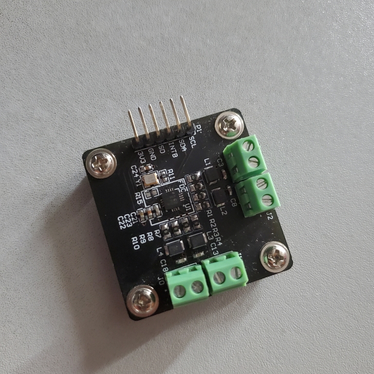 FDC2214电容传感器模块，纸张检测，手...