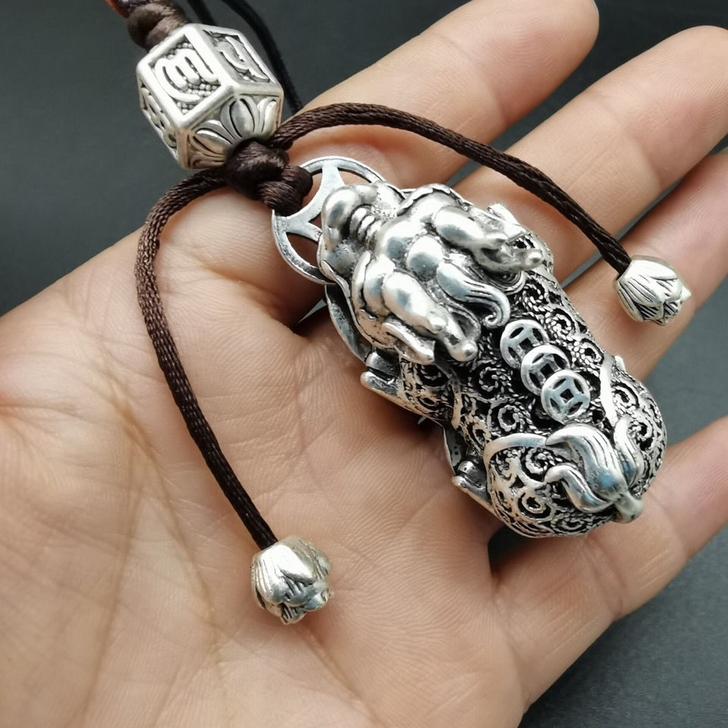 包邮处理藏银吊坠 装饰吊坠