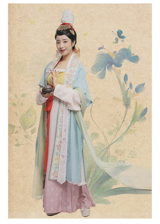 花朝记 大宋人物谱 【花蕊】 宋制长褙心