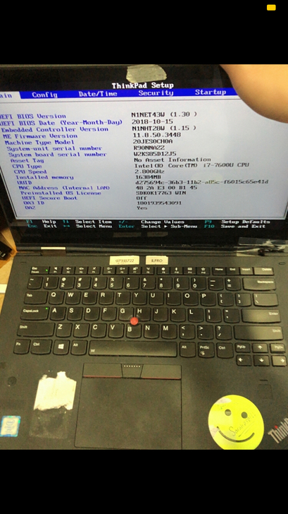 两台联想Lenovo笔记本电脑、X1 yo...