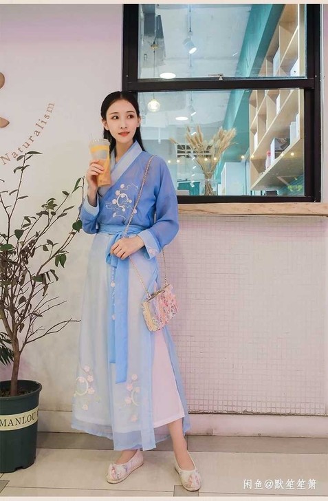 汉倾原创汉元素改良汉服 樱雨词 宋裤宋制汉...