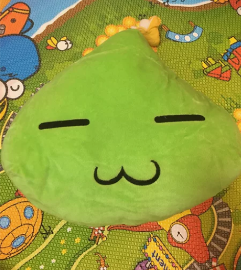 RO 仙境传说 波利抱枕 脑袋上是香蕉～