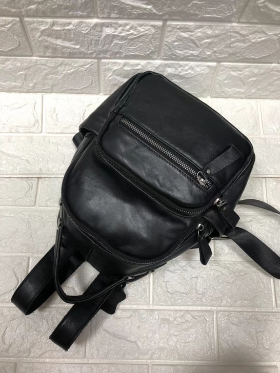 全新包邮牛皮双肩背包