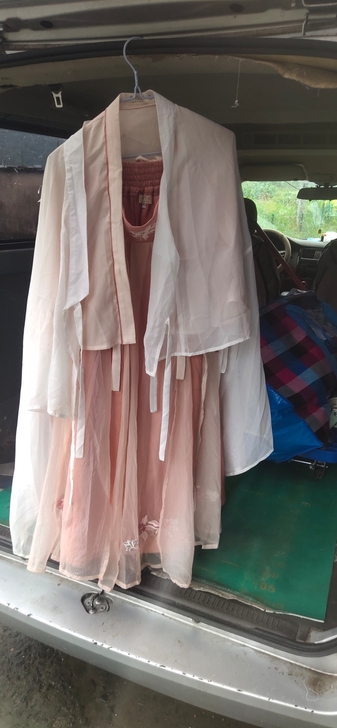 汉服三件！！是一套！有意的联系！