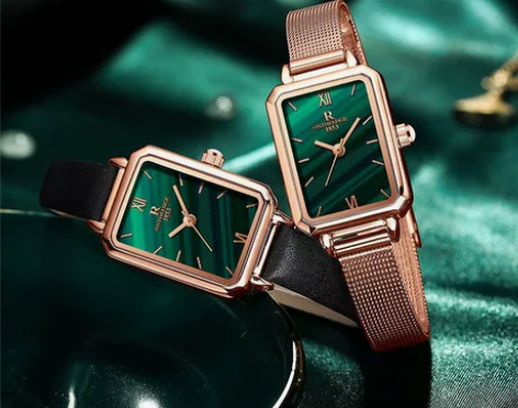 瑞士名牌小绿表女表时尚防水高档全自动机械表...