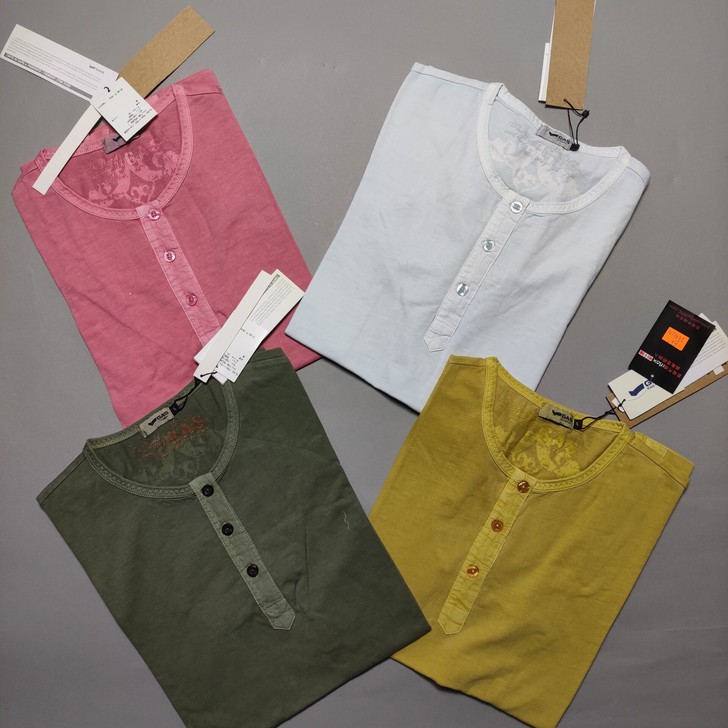 全新纯棉圆领短袖T恤男士半袖体恤水洗棉修身...