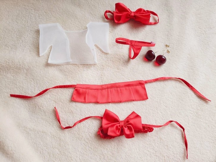 【出】巧克力牛角包20cm娃衣