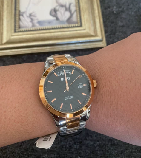 全新 boss手表男款机械表 有包装保卡 ...