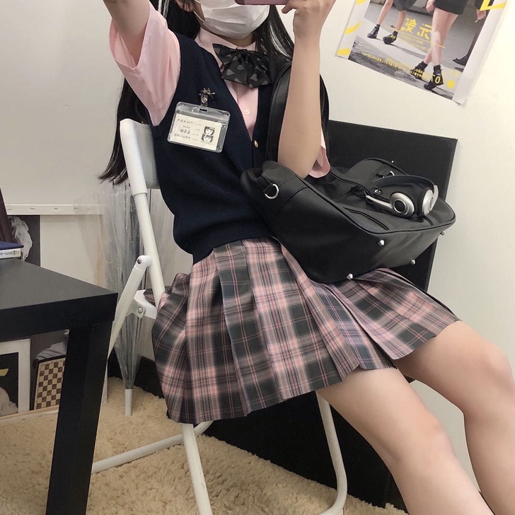 秋羽鹤 硬糖少女带长柄领结42cm s码