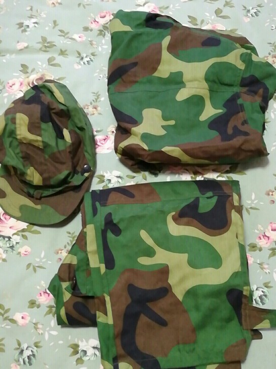全新迷彩服军训迷彩服,165尺码和170尺...