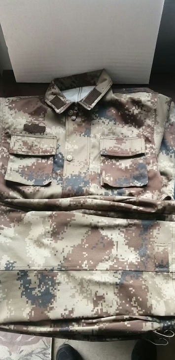 二手迷彩工作服套装 劳动服,户外工作服,上...