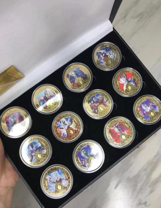 奥特曼纪念币 动漫周边手办礼品