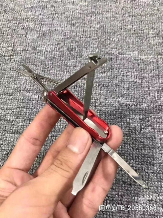 全新！双立人军工指甲剪水果刀 军刀指甲钳 ...