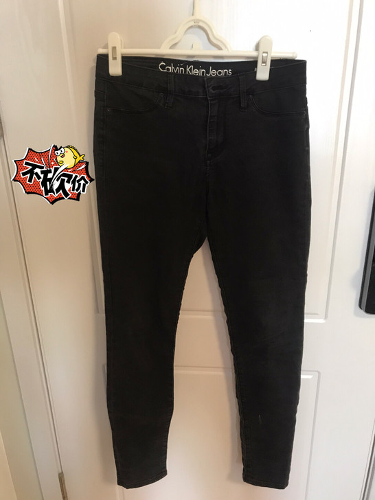 Calvin Klein Jeans黑色长裤