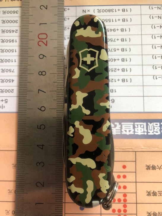 正品二手瑞士victorinox军刀  迷...