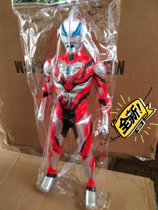 全新大号奥特曼玩具男孩玩具，可按电池发语音...