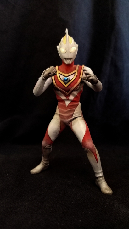 盖亚奥特曼solid  旧化涂装