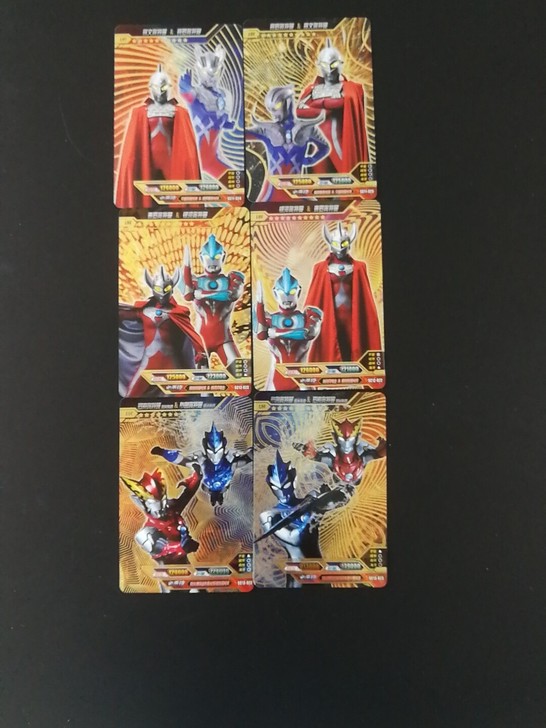 卡游奥特曼11弹，12弹，13弹双人卡三套