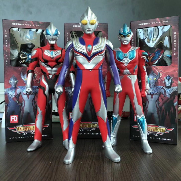 全新到货31cm软胶奥特曼大号玩具模型手办...