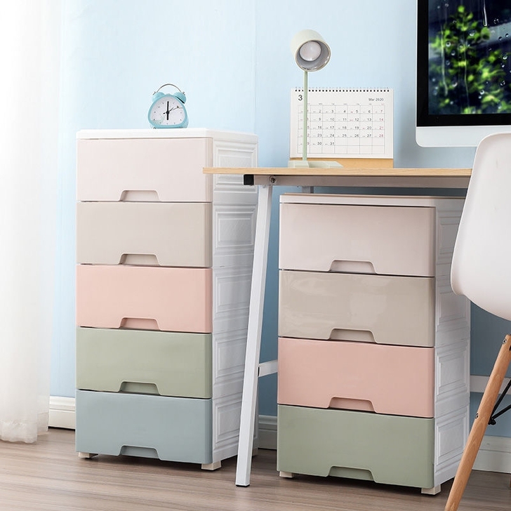 【仓库搬迁清理库存】特大号加厚抽屉式收纳柜...