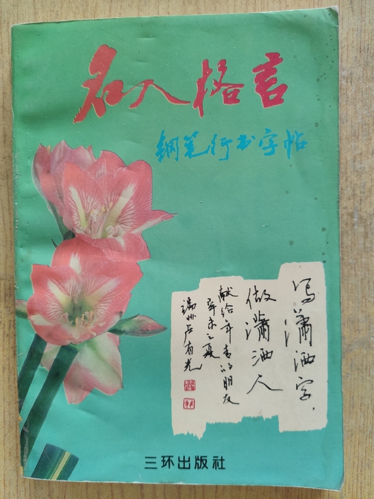 钢笔行书字帖，老字帖，90年代字帖，硬笔书...