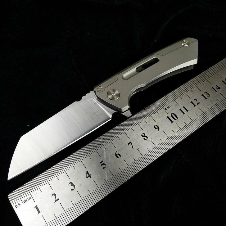 迷你小刀EDC钢柄袖珍折叠刀户外随身防身野...