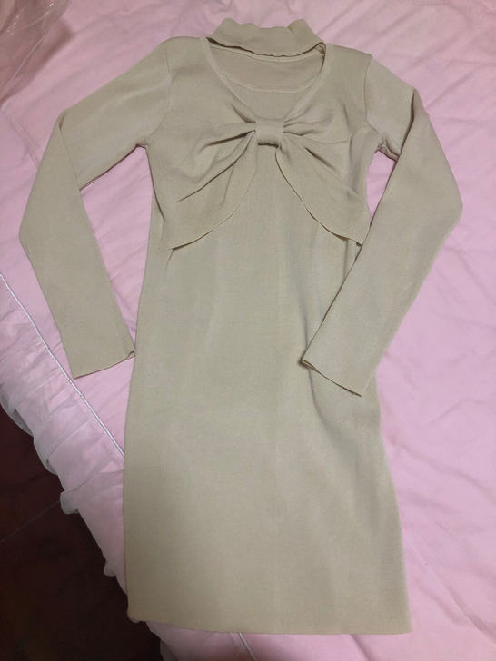 针织连衣裙，没穿过