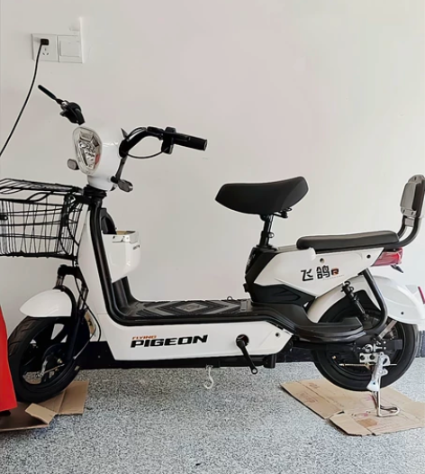 飞鸽新国标电动车48V小型电瓶车成人电动自...