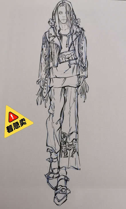 D服装效果图 fashion design