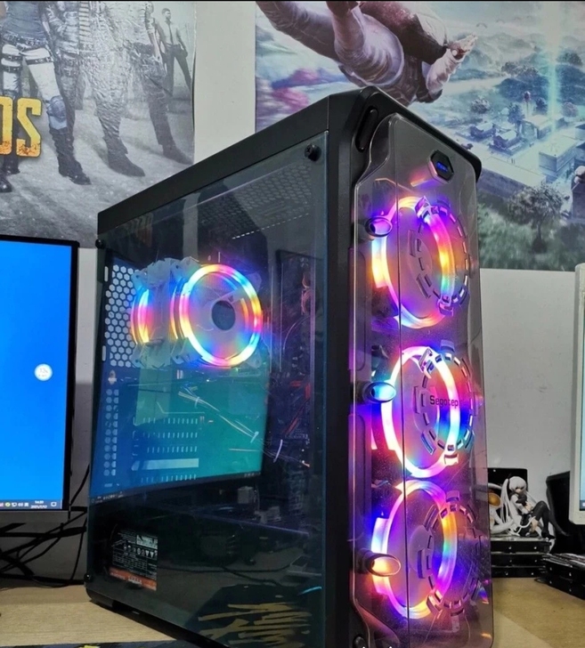 I5 9600KF吃鸡电脑主机+华硕166...