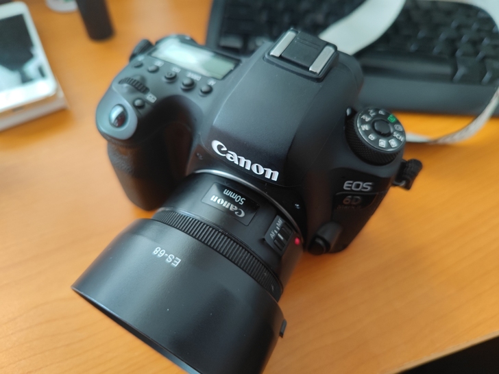 品牌型号 佳能6d2 全画幅单反相机