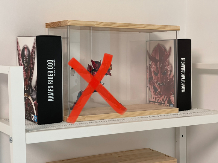 假面骑士 奥特曼 shf 盲盒 手办展示盒