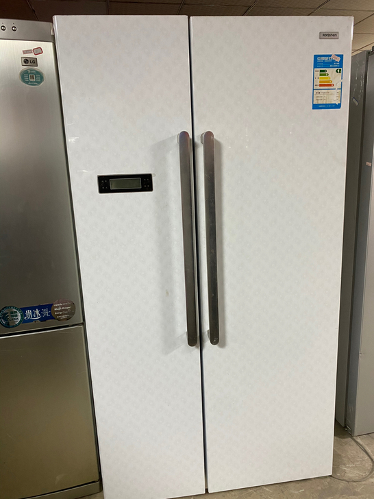 荣声对开门冰箱风冷无霜2门冰箱 成色外观如...