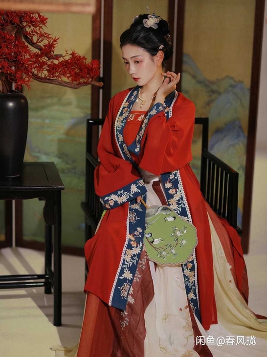 汉服素羽华裳s码