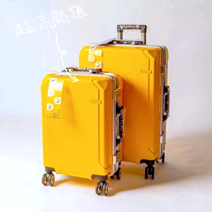 万向轮旅行箱铝框大容量拉杆箱行李箱密码箱登...