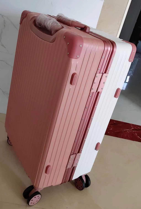 【清仓特价】韩版铝框行李箱女拉杆箱男密码箱...