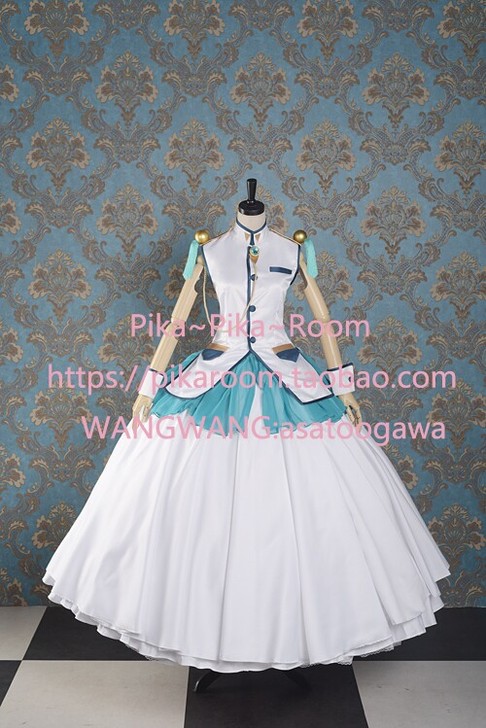 少女革命cos天上欧蒂娜cos 蔷薇新娘婚纱