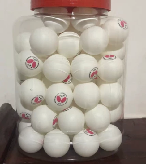 俱乐部倒闭亏本包邮处理100个散装蝴蝶乒乓...