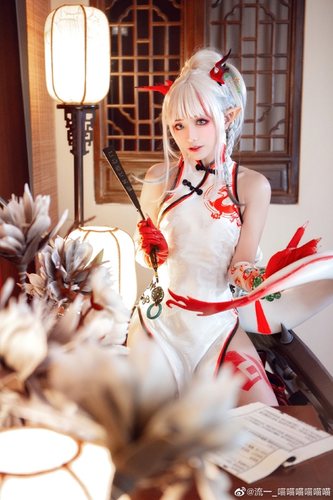 大全套三分妄想明日方舟年乐逍遥旗袍cos服