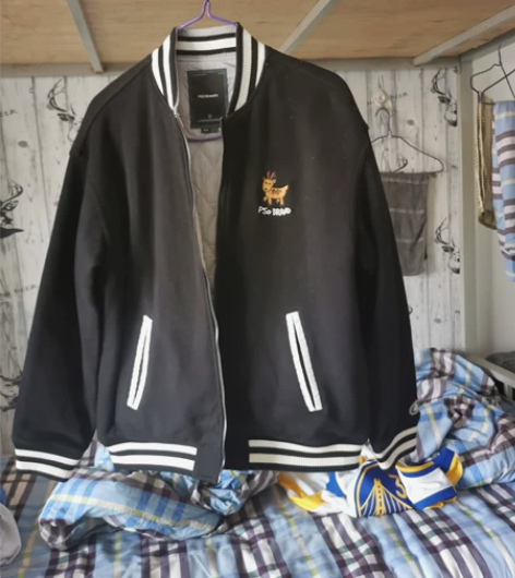 PSO Brand双面棒球棉服,去年冬天在...
