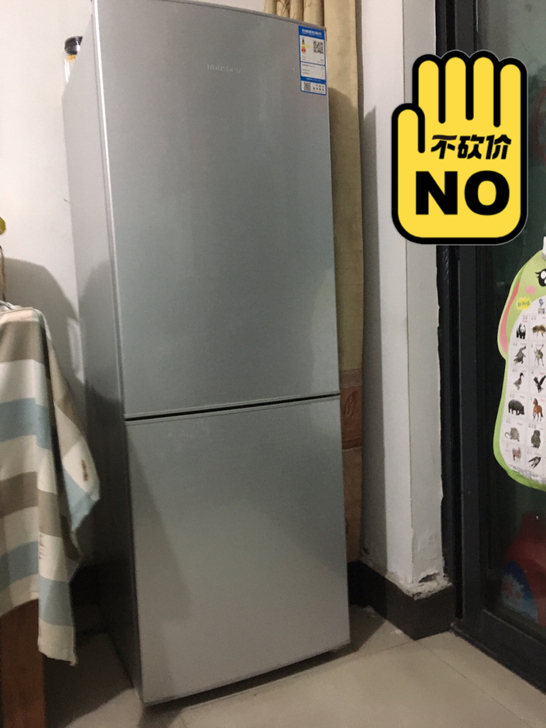 容声172升双门冰箱，冷藏室容积119升+...