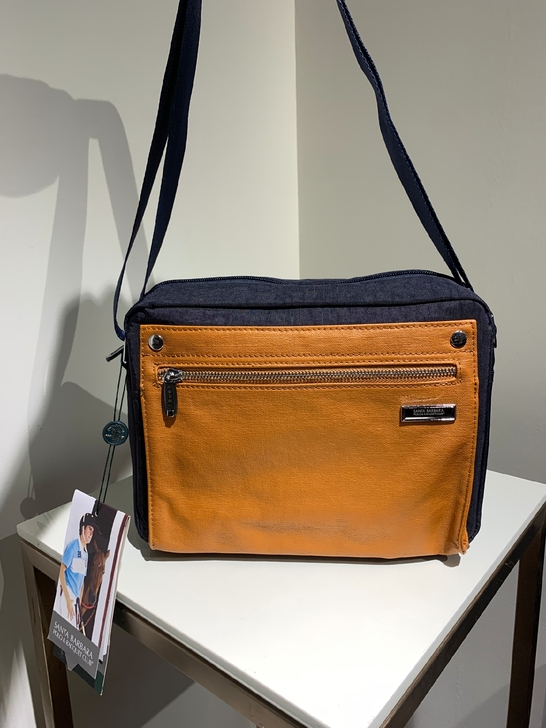 圣大保罗正品单肩包男士尼龙帆布包包休闲大容...