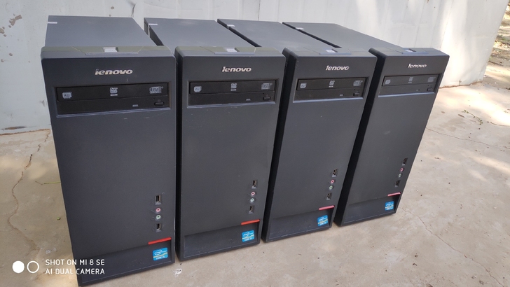 9成新公司电脑办公家用二手联想四核电脑品牌...