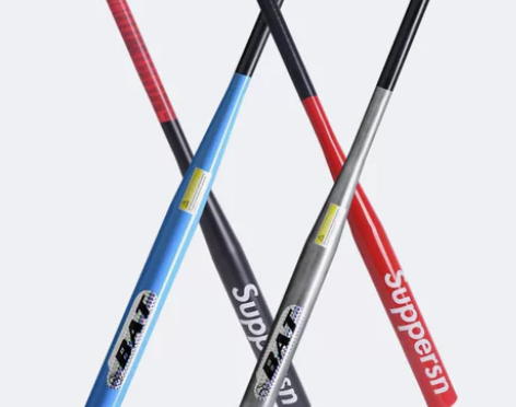 合金钢棒球棒车载防身棒球棍磨砂哑光黑加粗加...