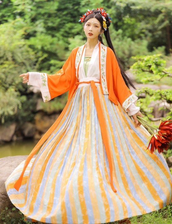 玉术原创汉服，四件套