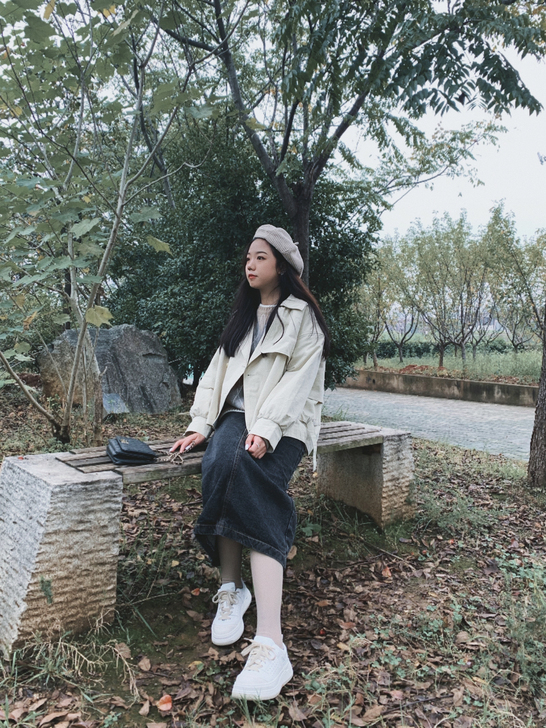 cacuss英伦复古文艺贝雷帽女可调节格纹...